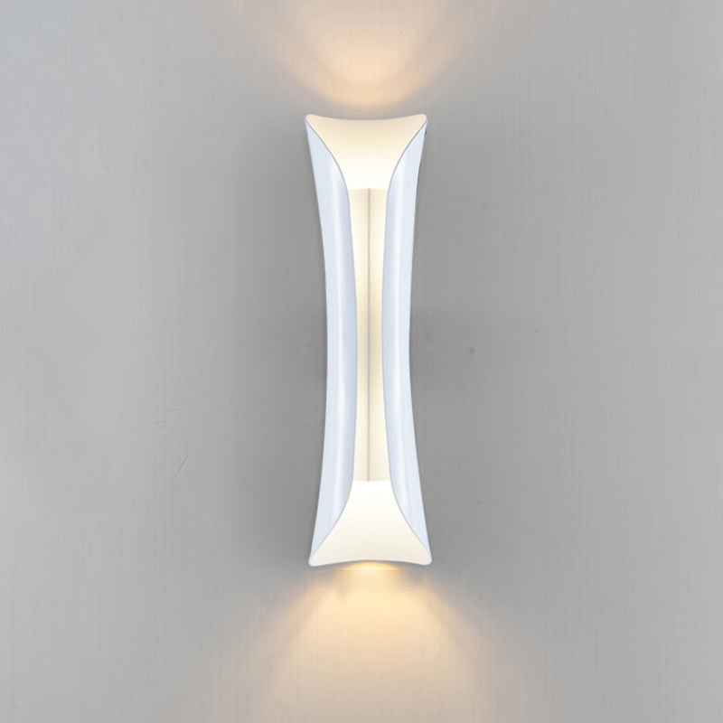 Metal Geometric Shape Wall Lighting Modern Style 2 Lights Wall Mounted Light Fixture