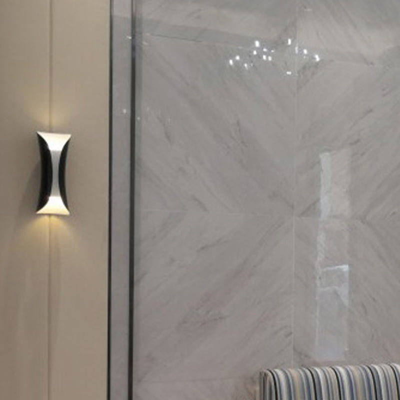 Metal Geometric Shape Wall Lighting Modern Style 2 Lights Wall Mounted Light Fixture