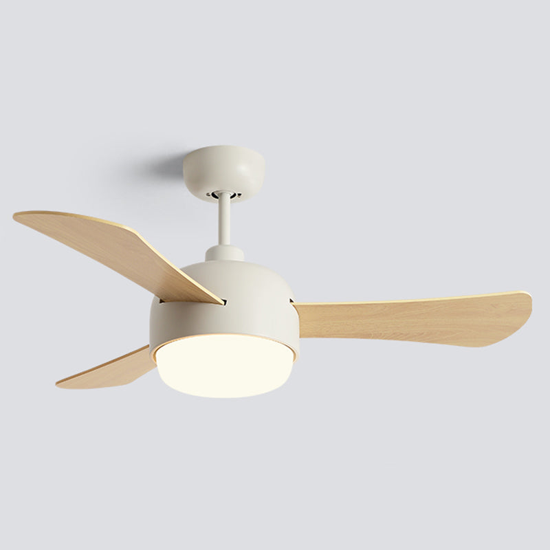 Metal Ceiling Fan Light Modern Style 1 Light Ceiling Fan Lamp for Children's Room