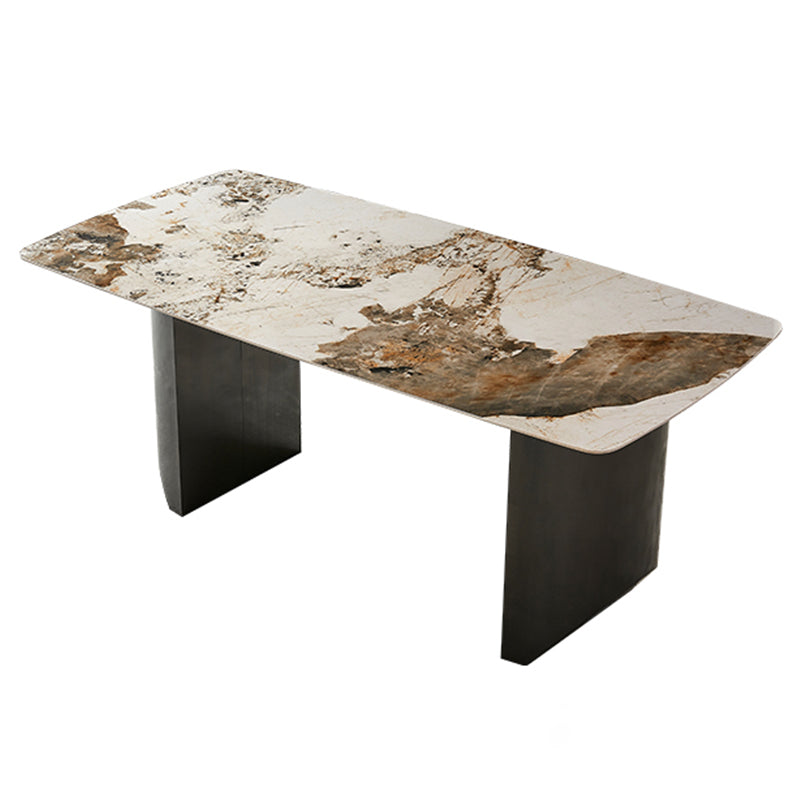 Modern Sintered Stone Dining Round Table Set 1/4/5 Pieces Dining Set