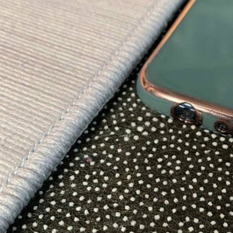 Orange Modern Rug Polyester Color Piece Rug Stain Resistant Rug for Living Room