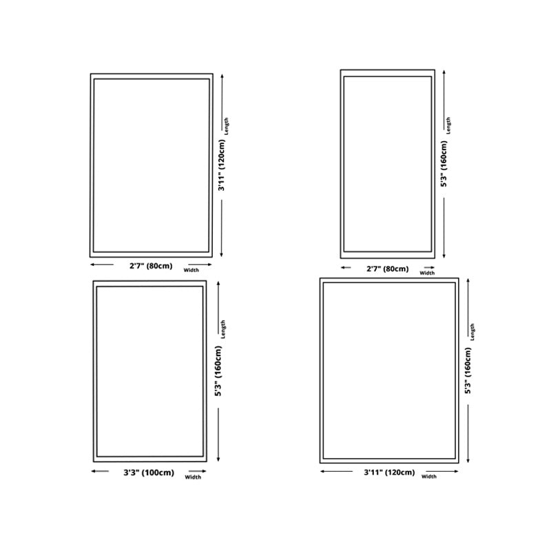 Light Orange Resplendent Rug Polyester Pattern Rug Washable Rug for Home Decor