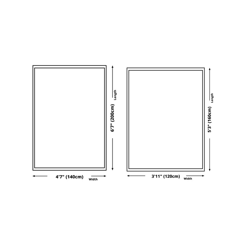 Red Simple Rug Polyester Cock Area Rug Stain Resistant Rug for Living Room