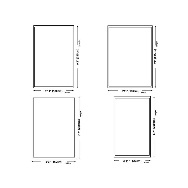 Light Orange Bohemia Rug Polyester Graphic Rug Stain Resistant Area Rug for Drawing Room