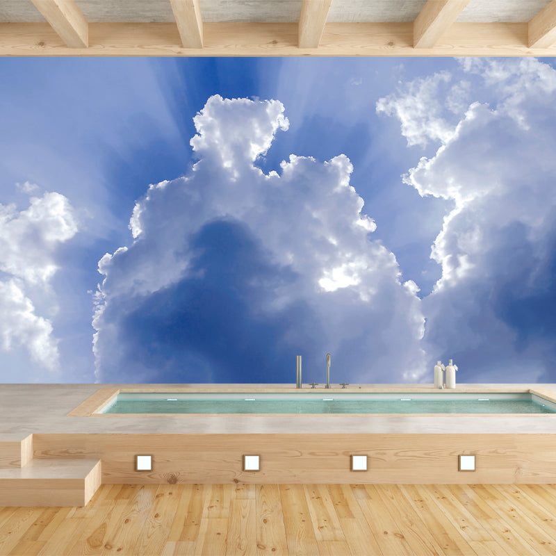 Sky Photography Mildew Resistant Wall Mural Living Roiom Wallpaper
