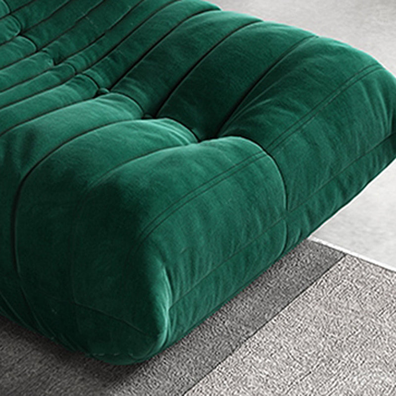 Contemporary Armless Accent Chair Upholstered Chair with Low Back