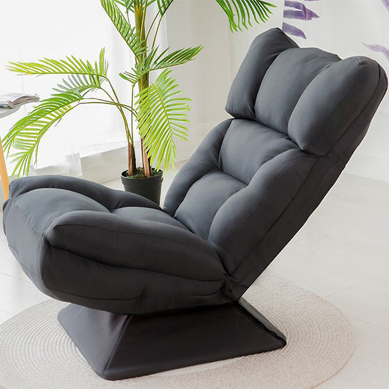 Modern 20"W Armless Chair Cotton Blend Upholstered Accent Chair