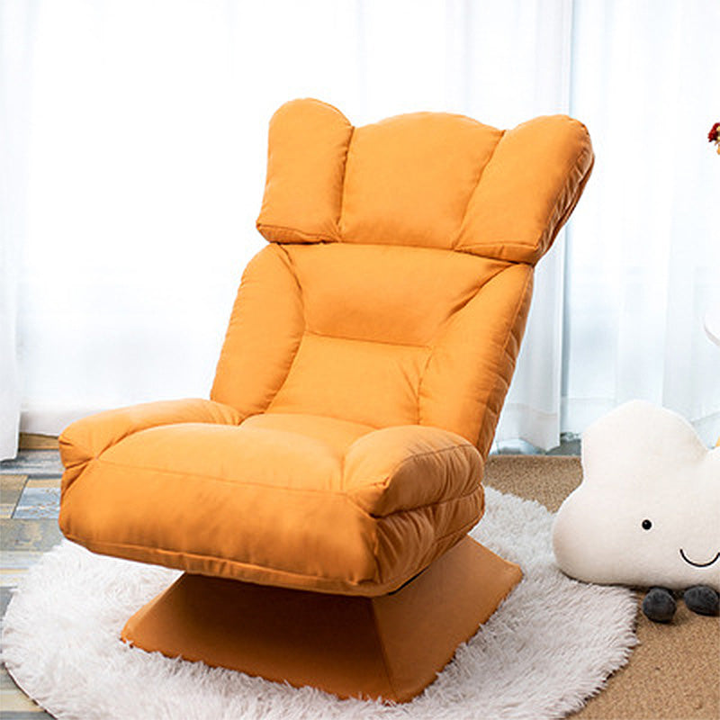 Modern 20"W Armless Chair Cotton Blend Upholstered Accent Chair