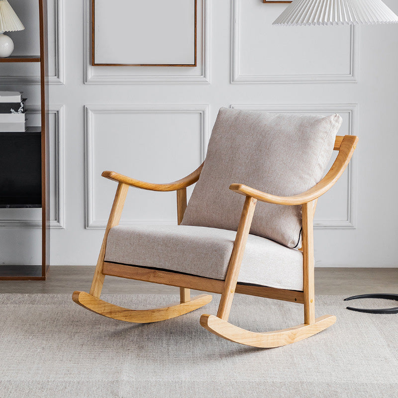 25.19" W x 32.28" D Lounge Accent Chair with Sled Base Pillow Back Armchair