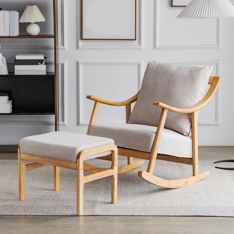 25.19" W x 32.28" D Lounge Accent Chair with Sled Base Pillow Back Armchair