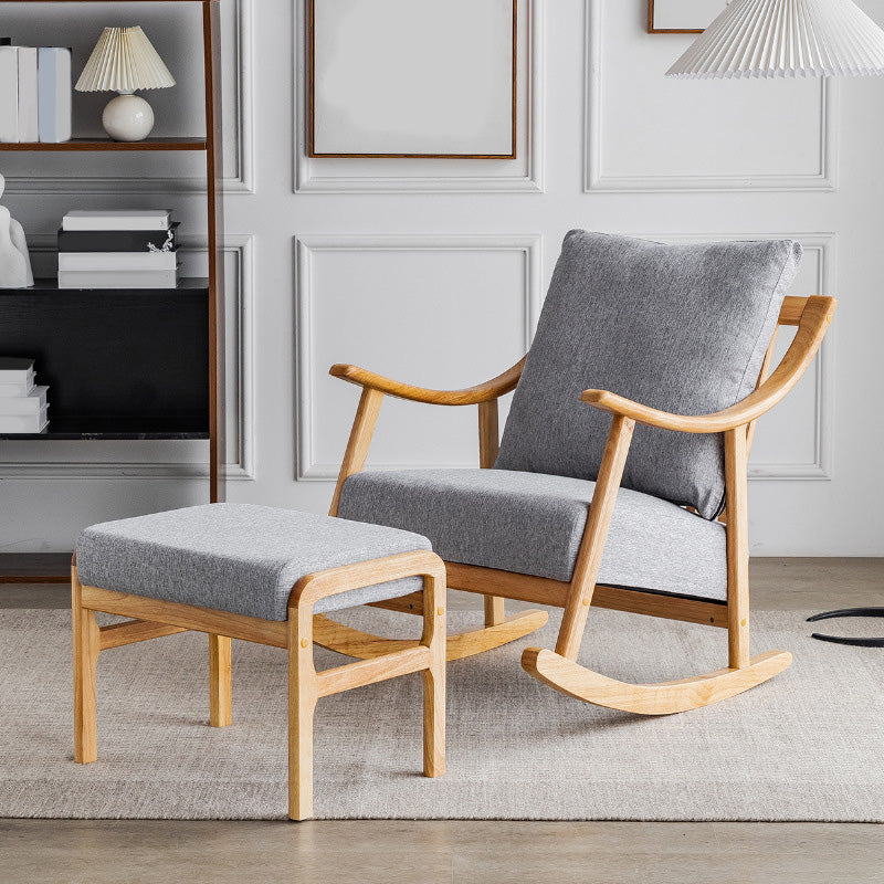 25.19" W x 32.28" D Lounge Accent Chair with Sled Base Pillow Back Armchair