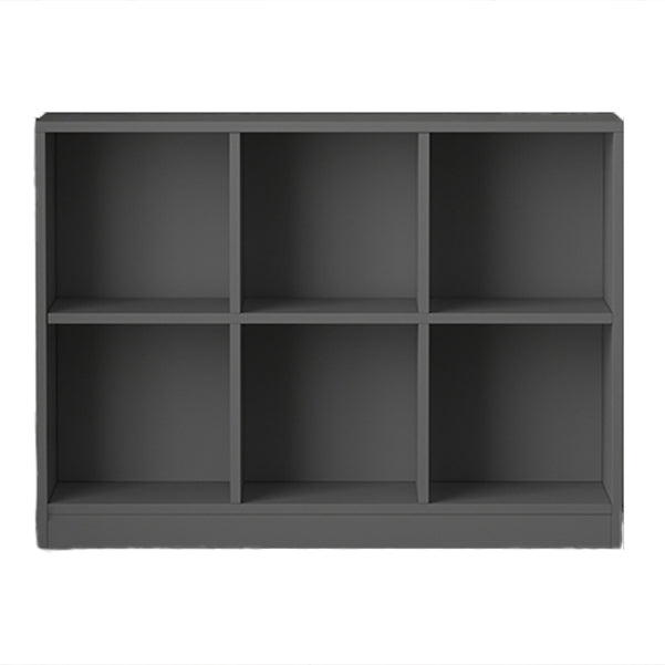 Wooden Standard Bookshelf Modern Closed Back Bookcase for Home Office