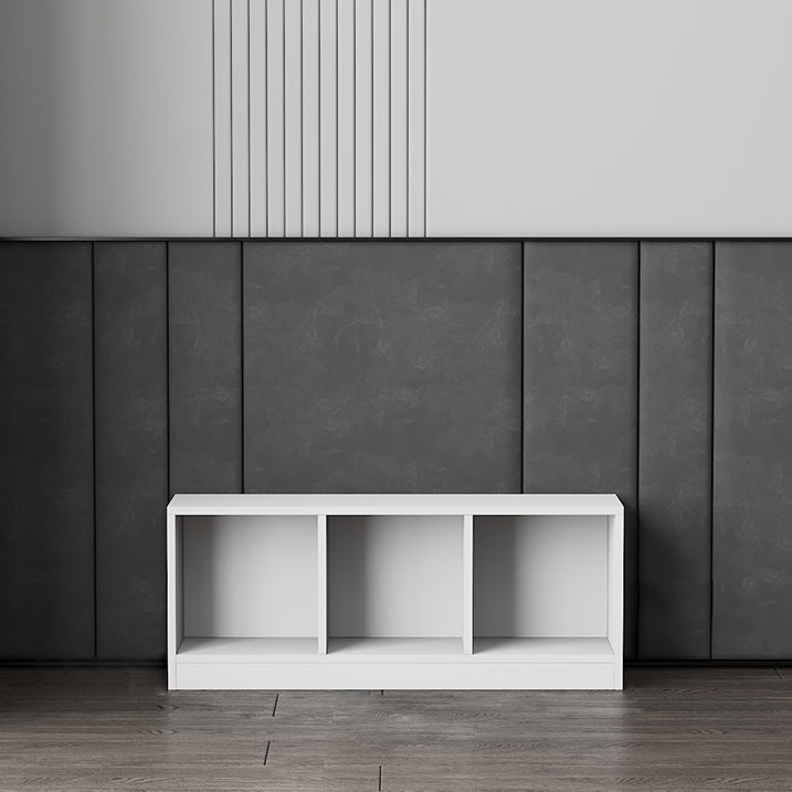 Wooden Standard Bookshelf Modern Closed Back Bookcase for Home Office