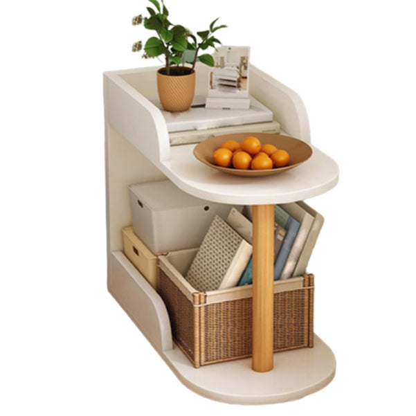 Modern Style Etagere Bookshelf Wooden Open Back Bookcase for Home