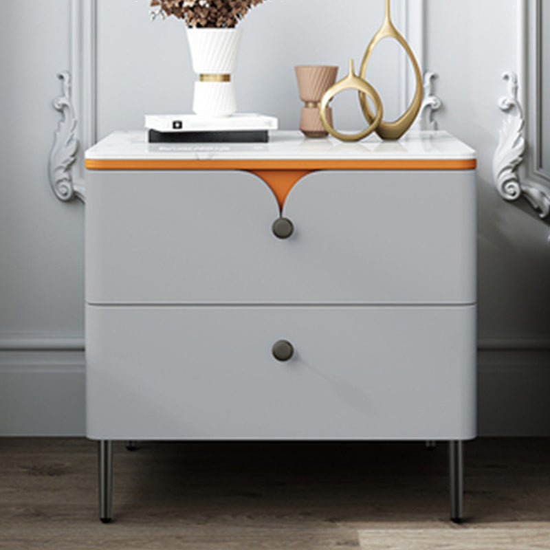 White/grey/yellow Metal Solid Wood Frame Black Cabinet Foot Stand Nightstand