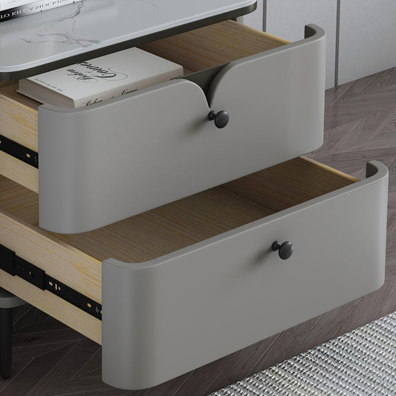 White/grey/yellow Metal Solid Wood Frame Black Cabinet Foot Stand Nightstand