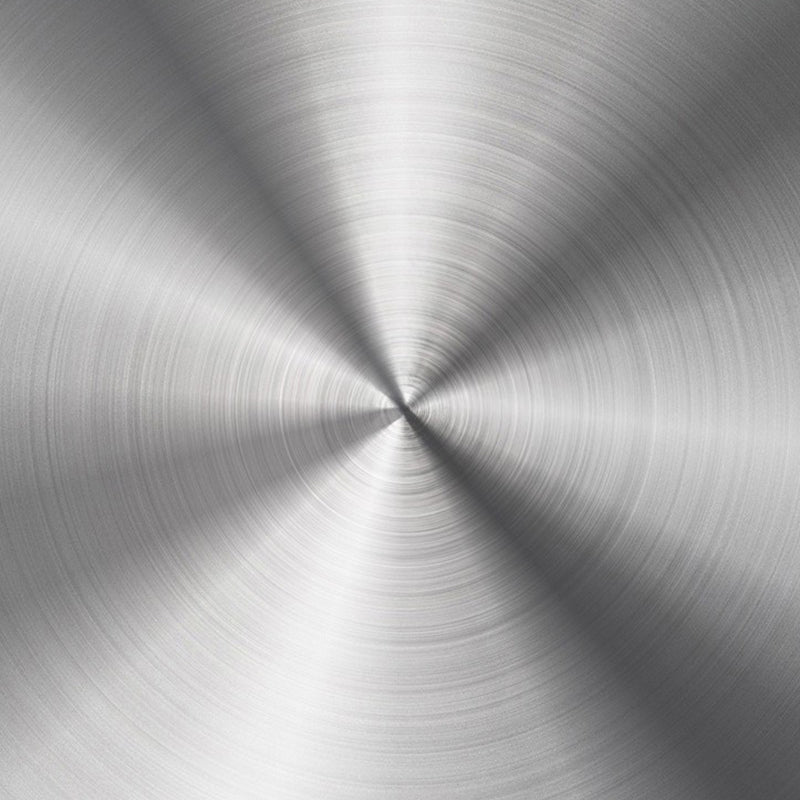 Pedestal Round Silver Coffee Table for Living Room Stainless Steel Cocktail Table