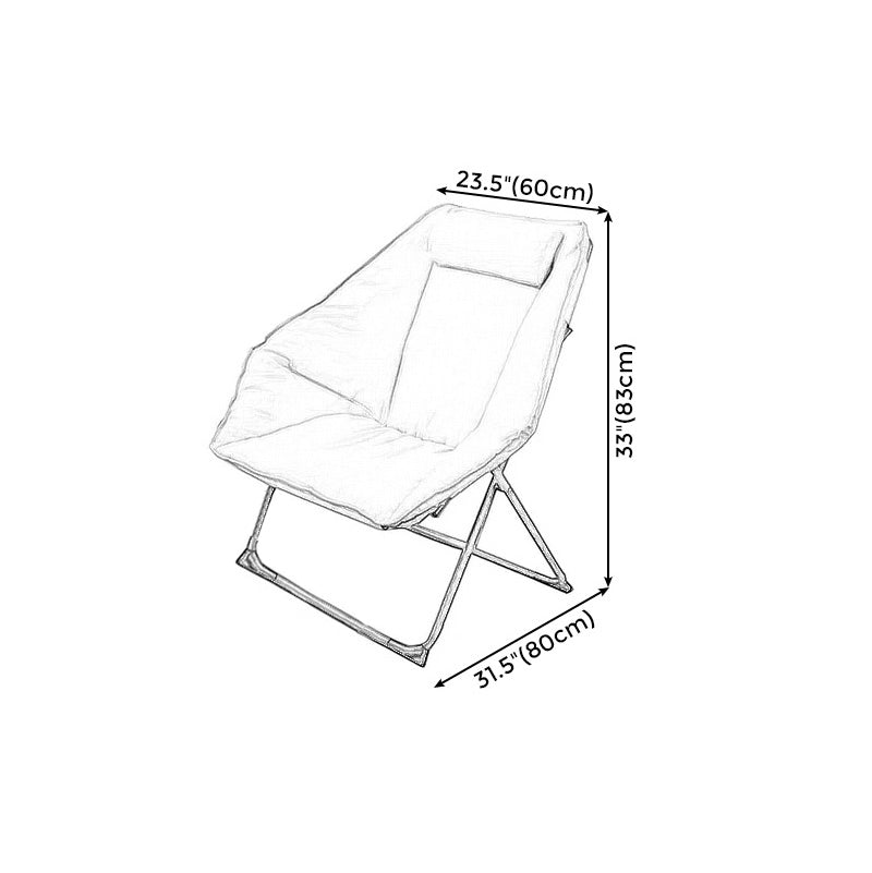 Velvet Chair 21.65" L X 27.55" W X 32.67" H Accent Room Chair