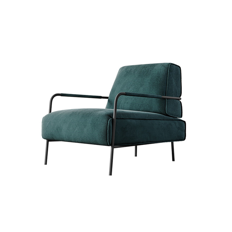 Contemporary Arm Accent Chair Modern Cushion Back Accent Chair