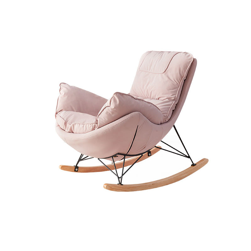 Casual Rocking Accent Chair, Leisure Sofa for Balcony and Living Room