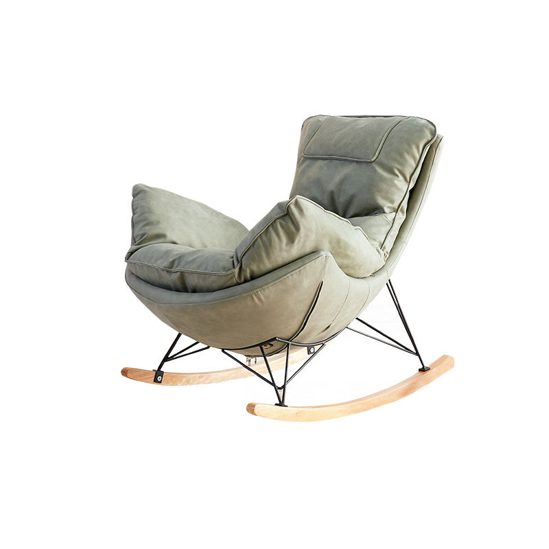 Casual Rocking Accent Chair, Leisure Sofa for Balcony and Living Room