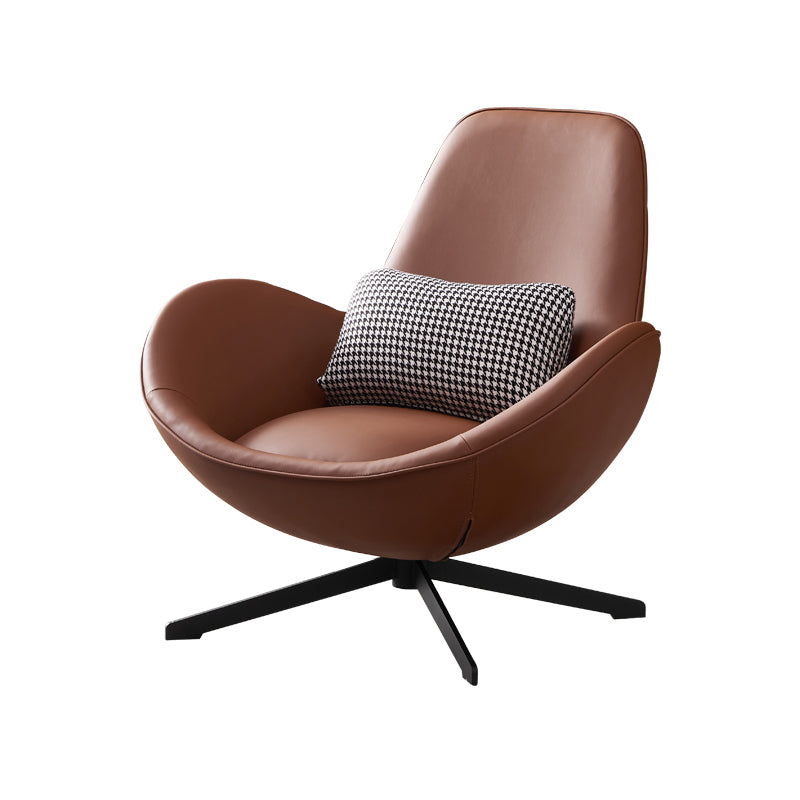 Accent Chair 33.46" L x 31.88" W x 32.67" H Arms Included Lounge Chair for Living Room