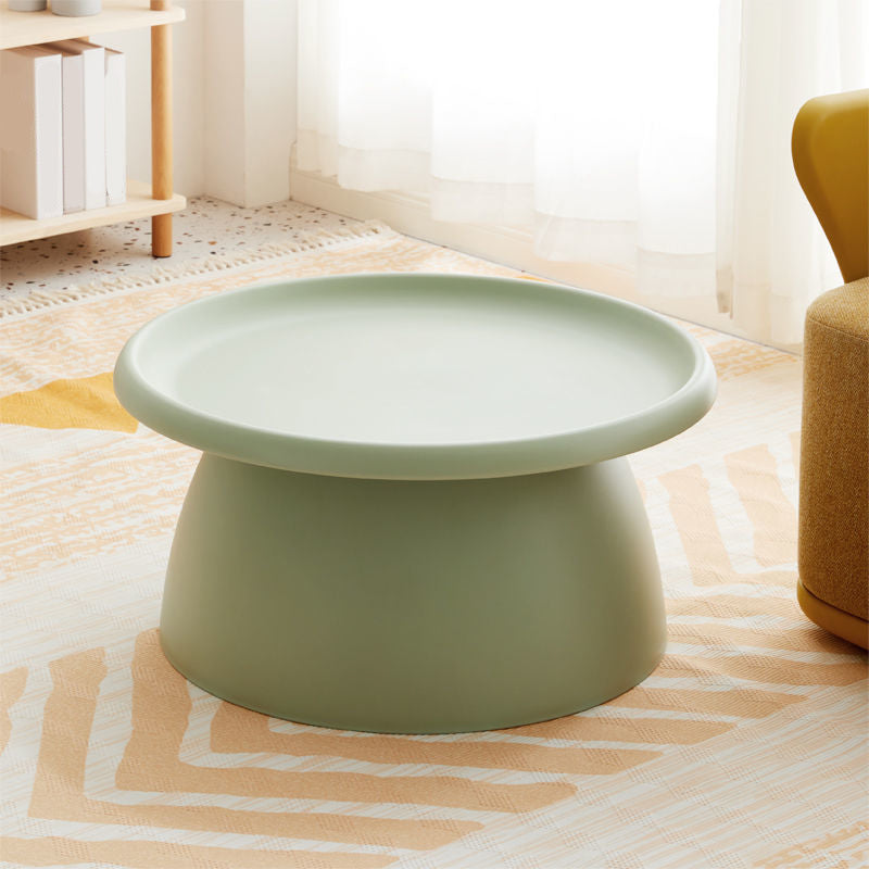 Pedestal Base Design Cocktail Table Acrylic Material Multi-color Selection of Coffee Table