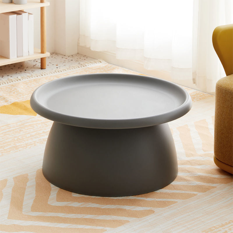 Pedestal Base Design Cocktail Table Acrylic Material Multi-color Selection of Coffee Table