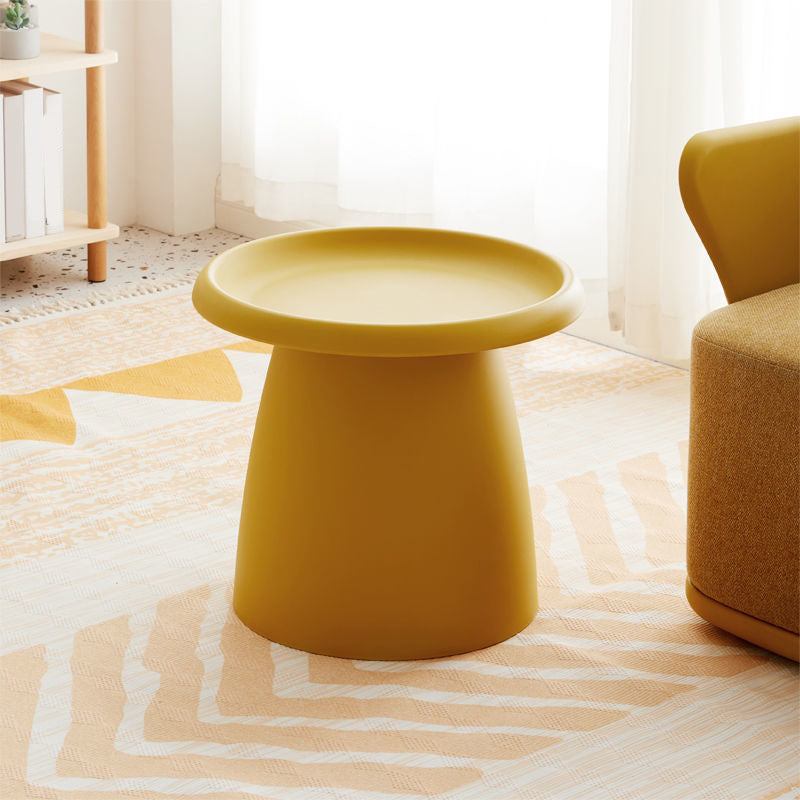 Pedestal Base Design Cocktail Table Acrylic Material Multi-color Selection of Coffee Table
