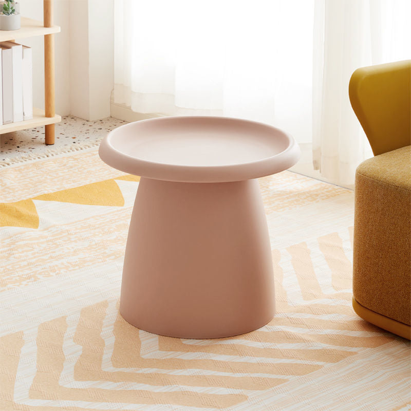 Pedestal Base Design Cocktail Table Acrylic Material Multi-color Selection of Coffee Table