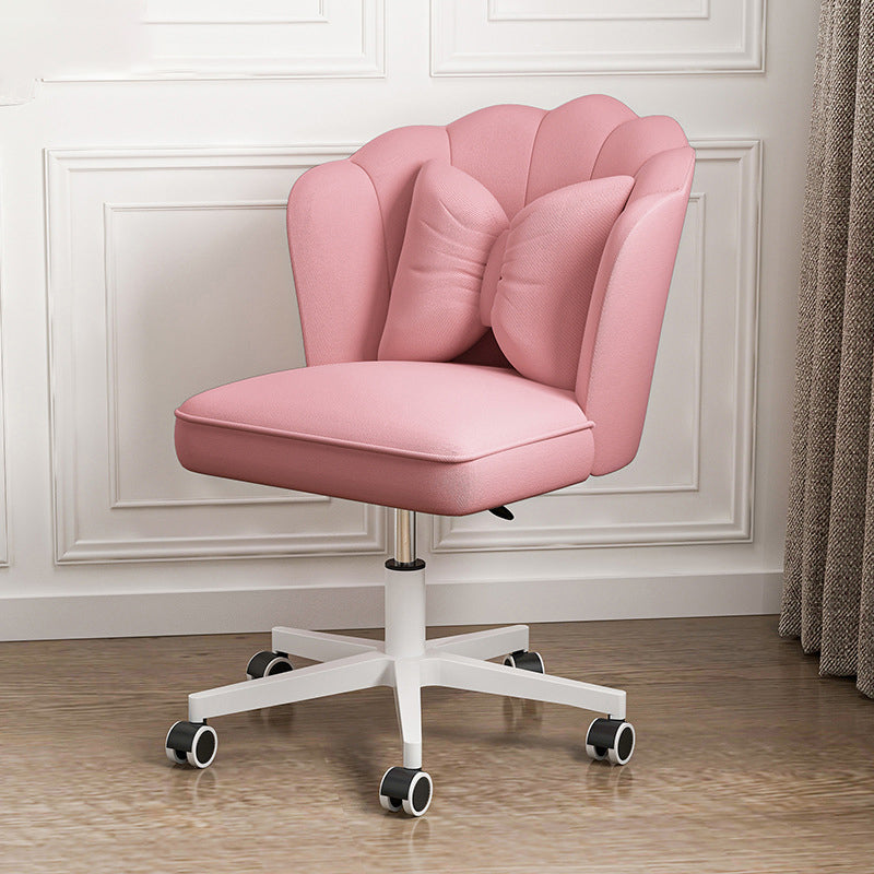 Ergonomic Pillow Included Desk Chair Contemporary Upholstered Office Chair