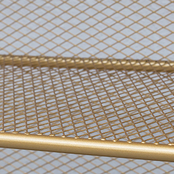 Modern Standard Bookcase Metal Bookshelf with Rectangle Shelves