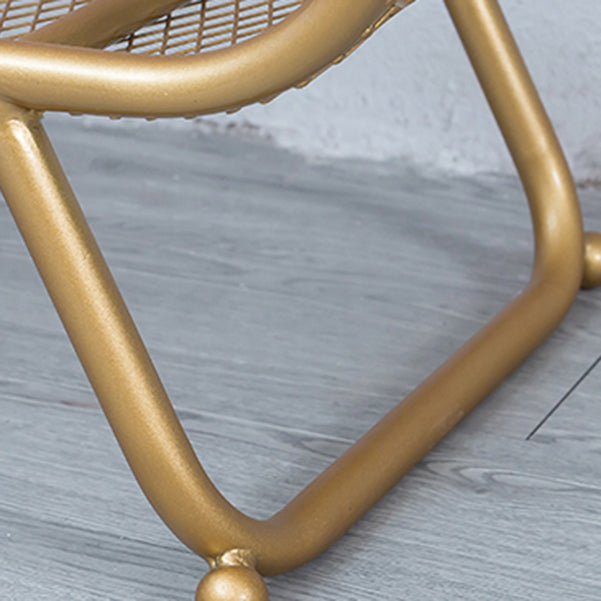 Modern Standard Bookcase Metal Bookshelf with Rectangle Shelves