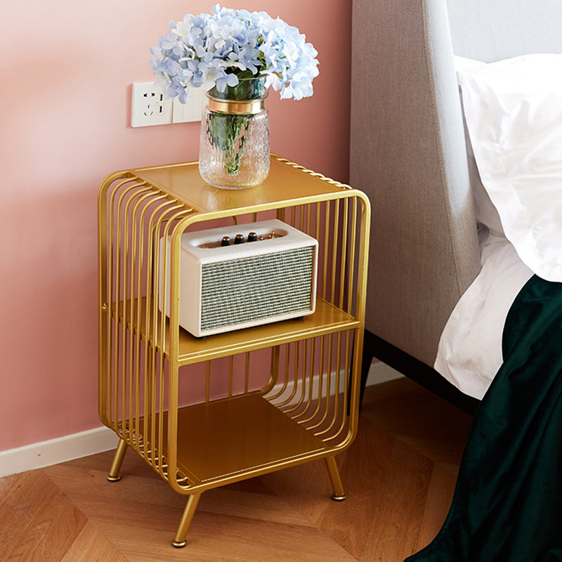 Modern Standard Bookcase Home Office Bookshelf with Rectangle Shelves