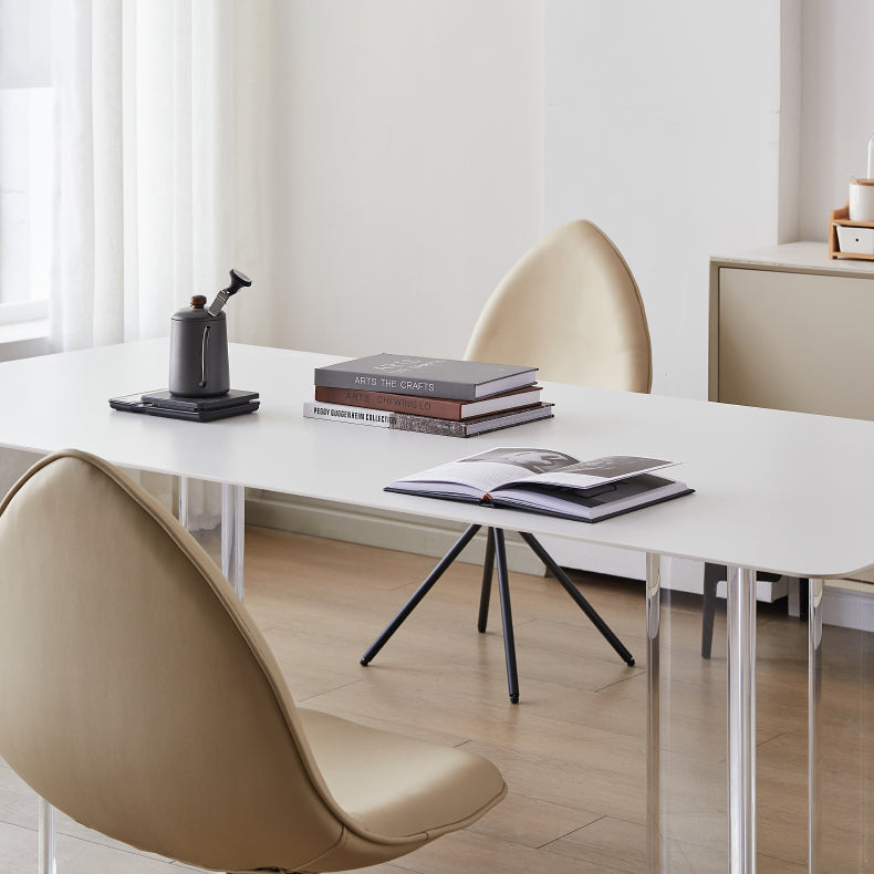 Contemporary Sintered Stone Dining Round Table Set 1/4/5 Pieces Dining Set