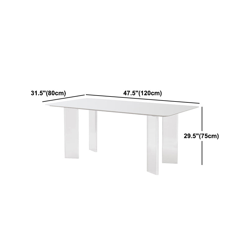 Contemporary Sintered Stone Dining Round Table Set 1/4/5 Pieces Dining Set