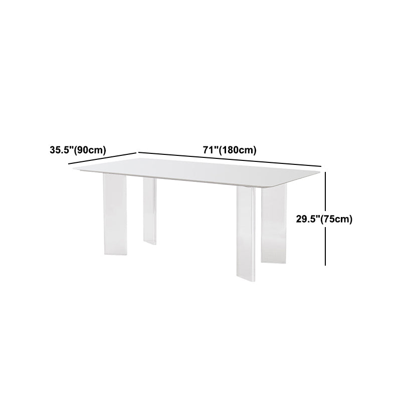 Contemporary Sintered Stone Dining Round Table Set 1/4/5 Pieces Dining Set