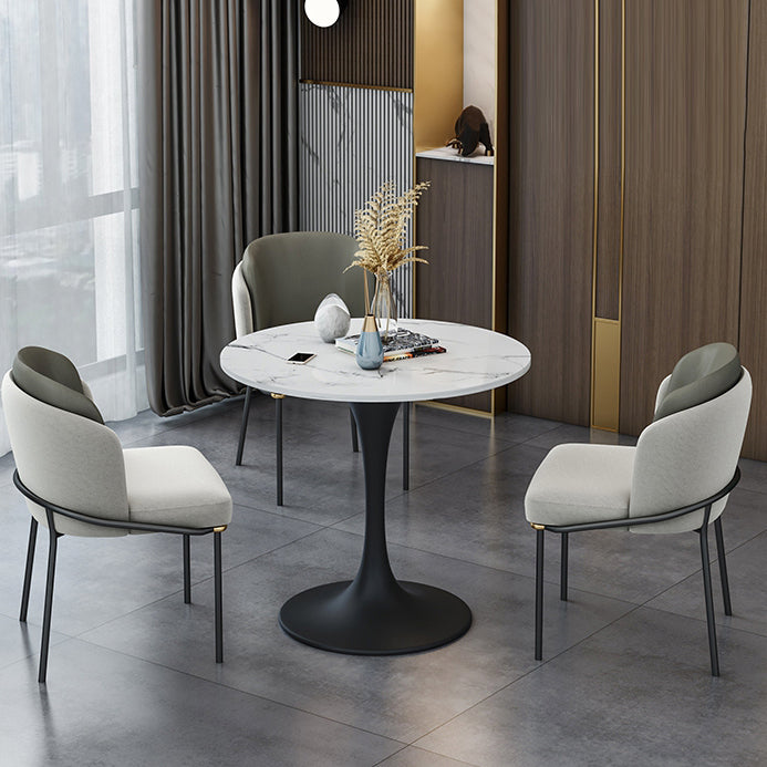 Modern Sintered Stone Dining Table Set 1/2/4/5 Pieces Dining Set