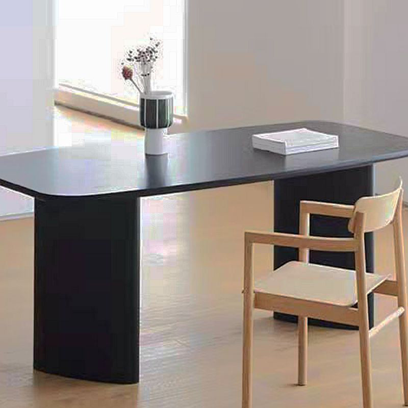 Solid Wood Dinner Table Contemporary Style Dining Table Home Kitchen Desk