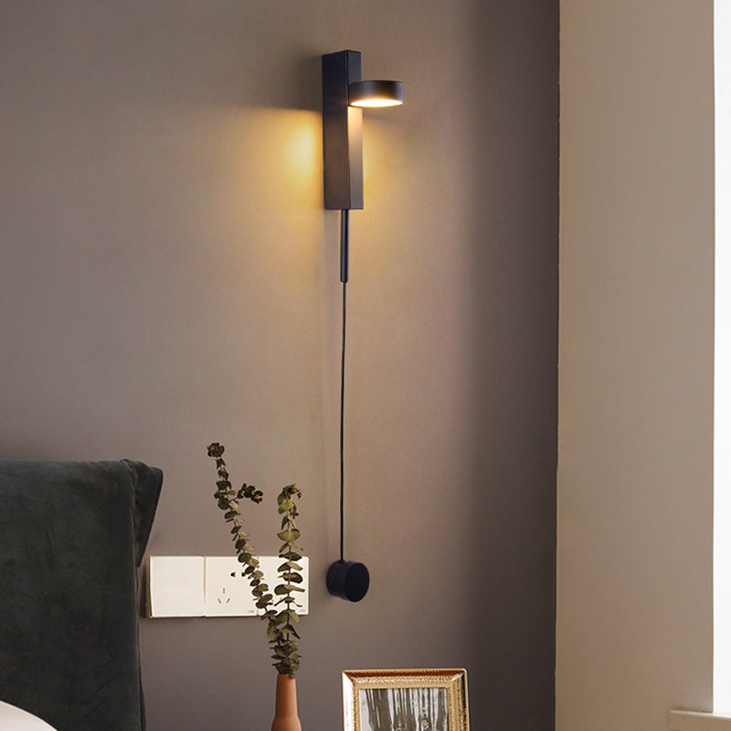 Runde Schatten Metall Wandleuchten moderner Stil 1- Lichtwandhalterlicht Licht