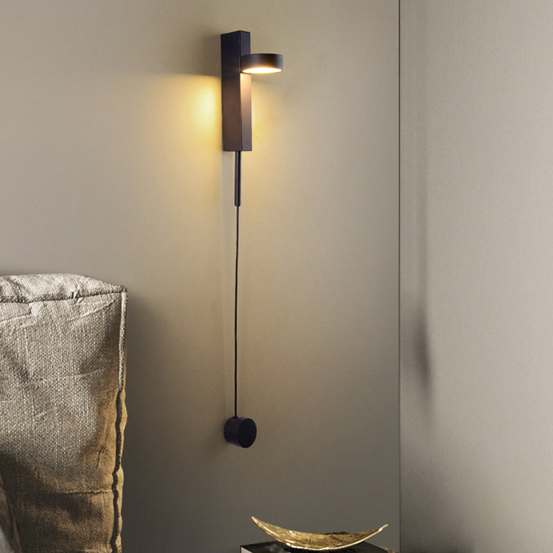 Runde Schatten Metall Wandleuchten moderner Stil 1- Lichtwandhalterlicht Licht