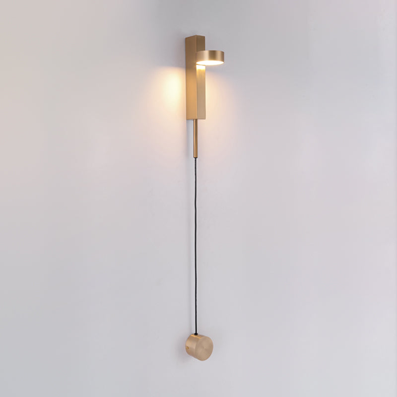 Runde Schatten Metall Wandleuchten moderner Stil 1- Lichtwandhalterlicht Licht