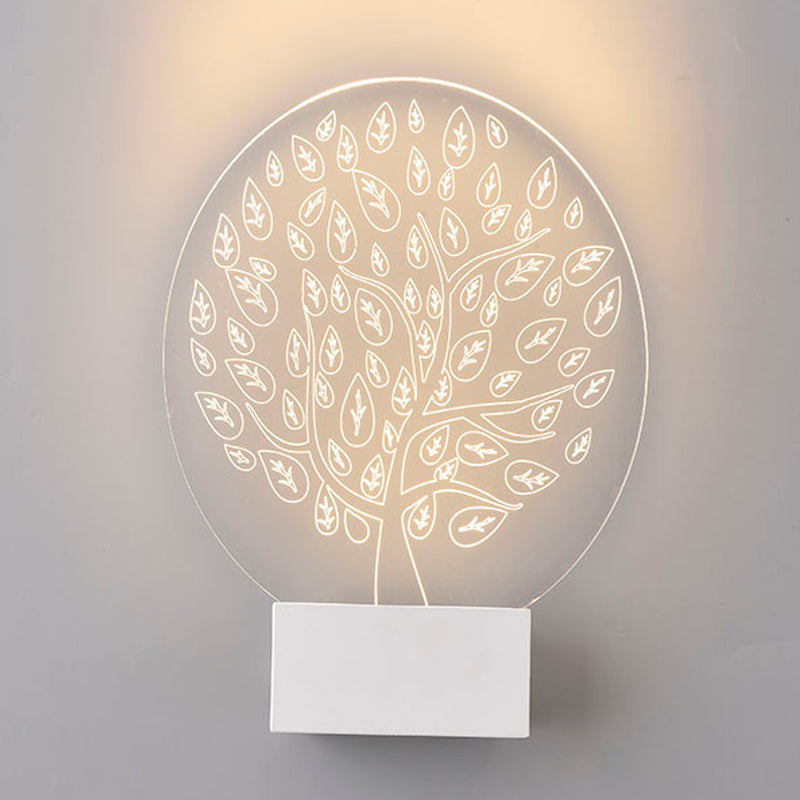 Creative Acrylic Wall Light Modern LED Wall Light Fixture for Bedroom
