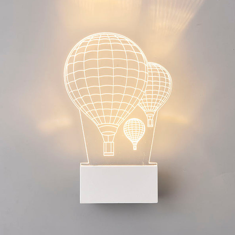 Creative Acrylic Wall Light Modern LED Wall Light Fixture for Bedroom