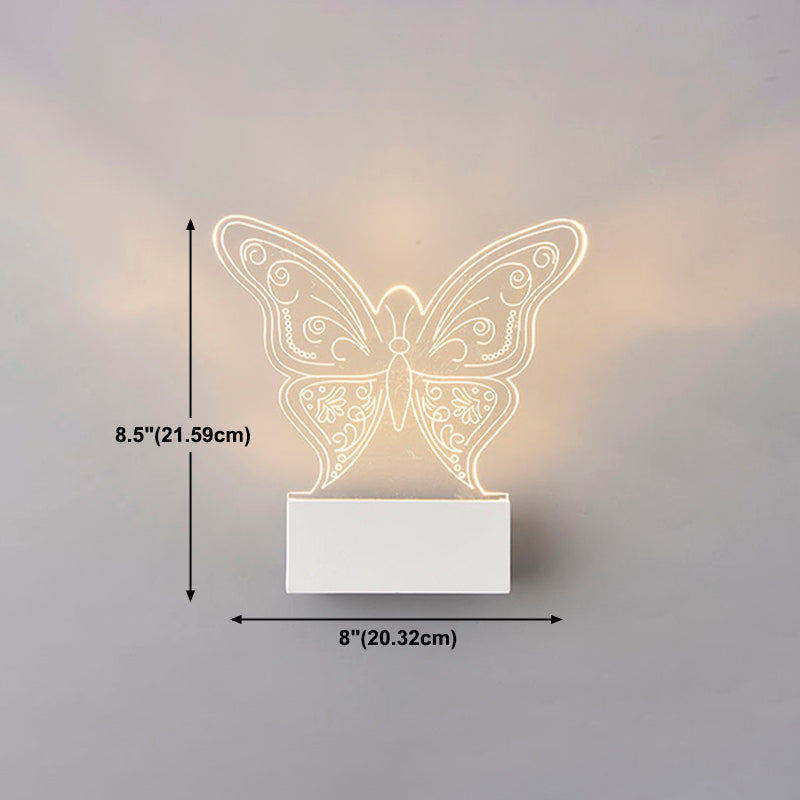 Creative Acrylic Wall Light Modern LED Wall Light Fixture for Bedroom