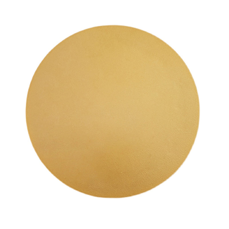 Round Shape Metal Wall Light Modern Style 1 Light Wall Mounted Light Fixture