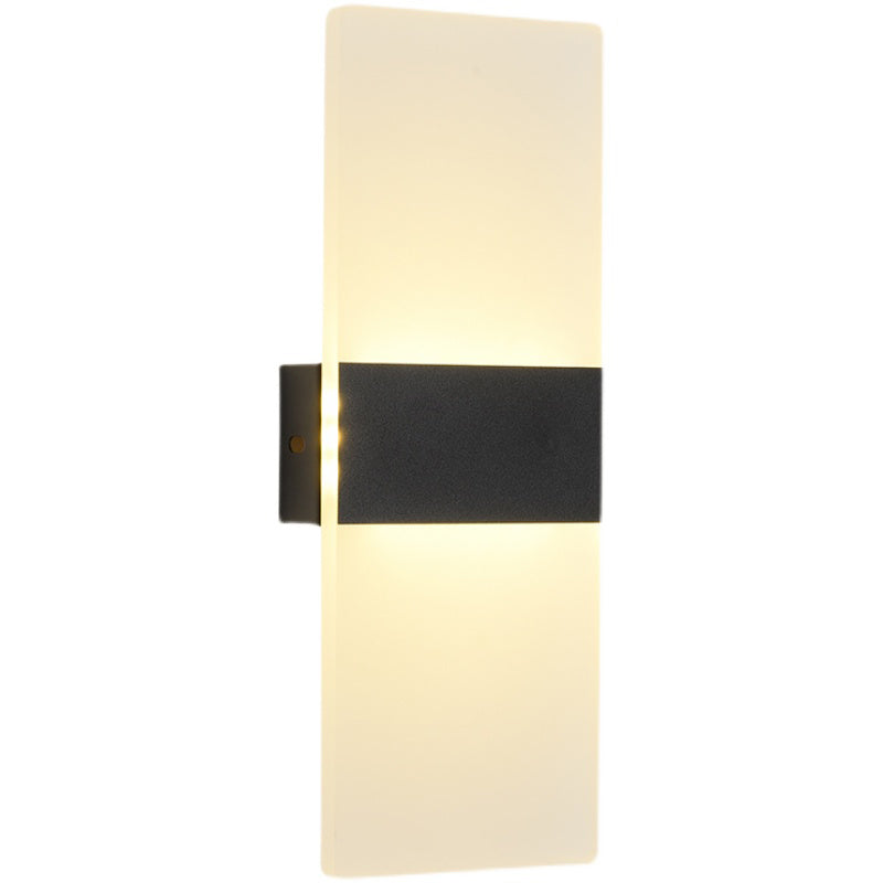 Geometry Shape Metal Wall Light Modern Style 1 Light Wall Mounted Light Fixture