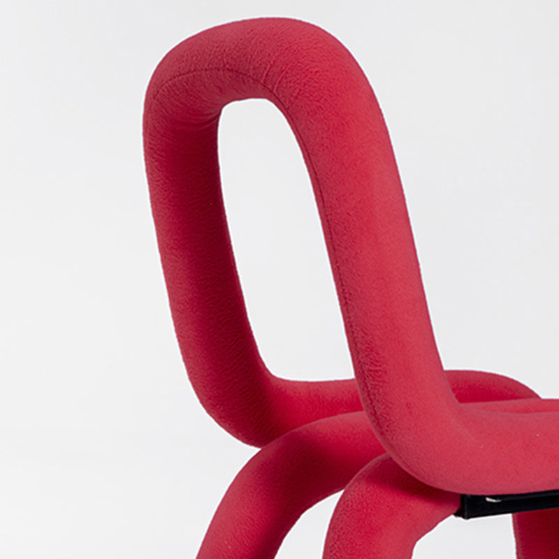 Contemporary Style Side Chair Open Back Dining Chair for Indoor