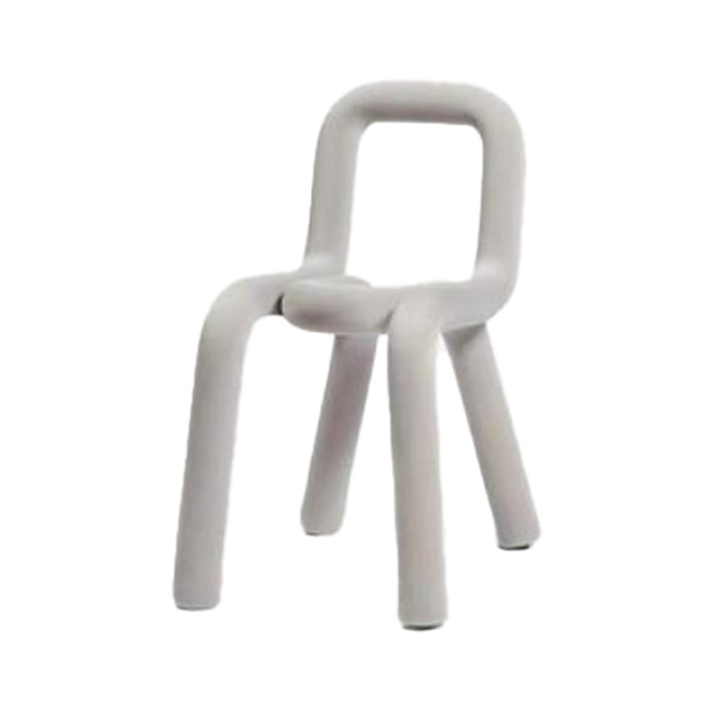 Contemporary Style Side Chair Open Back Dining Chair for Indoor