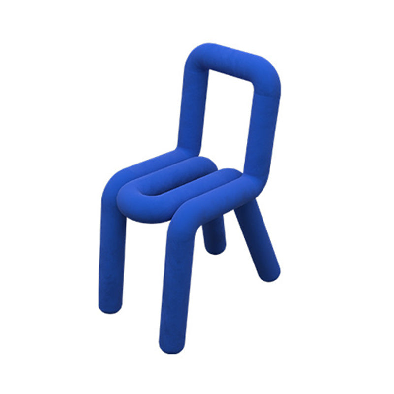 Contemporary Style Side Chair Open Back Dining Chair for Indoor